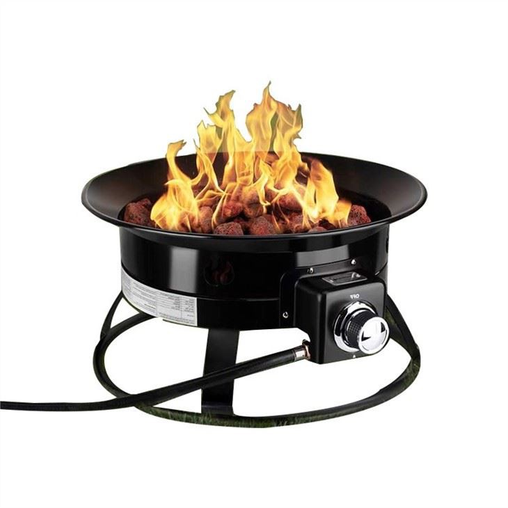 Переносна бездимна газова яма з пропаном