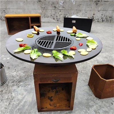 2021 Унікальні продукти Corten Grill BBQ для кухні на відкритому повітрі