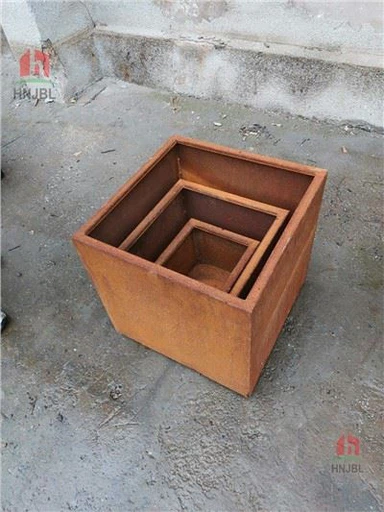 Горщик для квітів Corten Steel