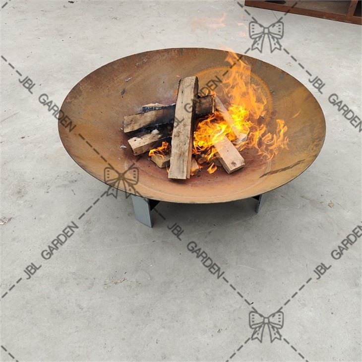 Natural Rusted Corten Steel Fire Bowl