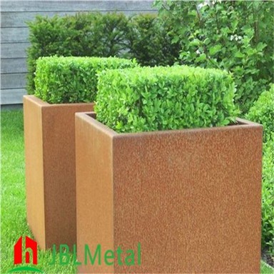 Металеві горщики на замовлення Corten Steel Planter
