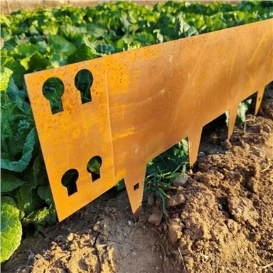 Садова окантовка високої якості Corten Steel