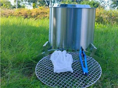 Бездимна 15-дюймова піч SOLO для кемпінгу на відкритому повітрі