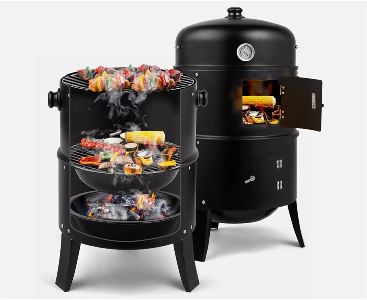 Гриль для барбекю на вугіллі