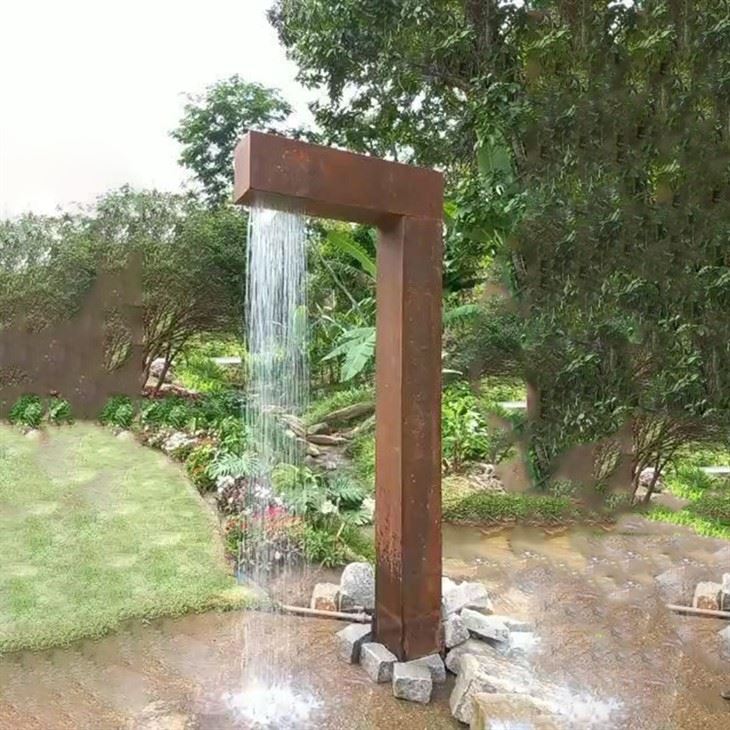 Водні столи Corten Steel