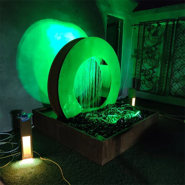 Corten Water Bowl Water Feature best