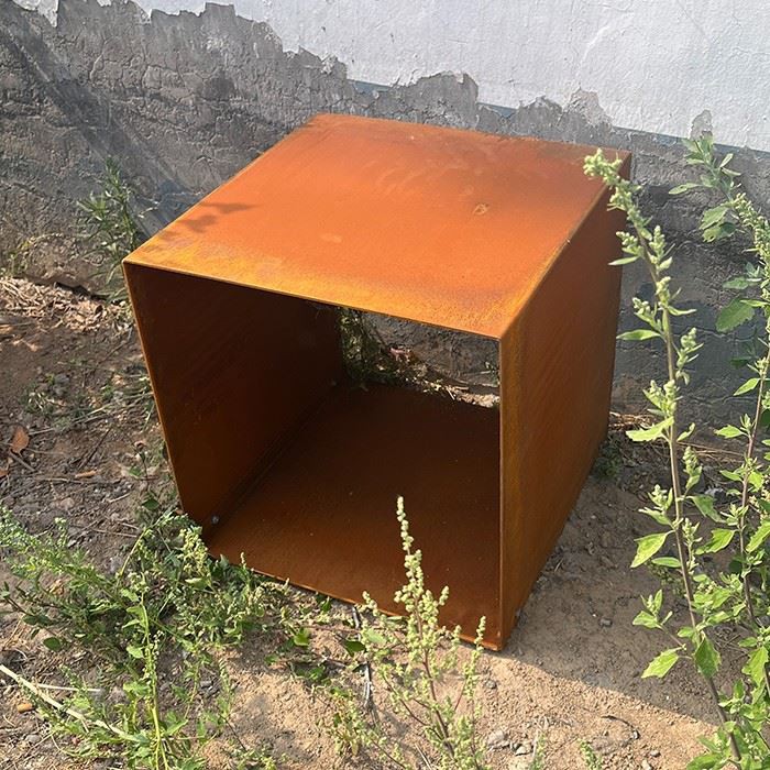 Durable And Beautiful Outdoor Corten Steel Planter suppliers