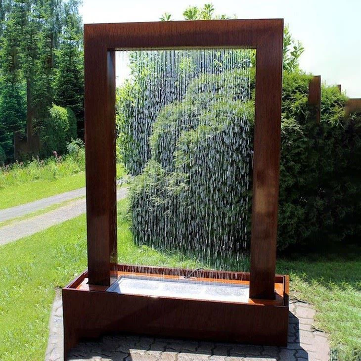 Garden Corten Steel Water Feature