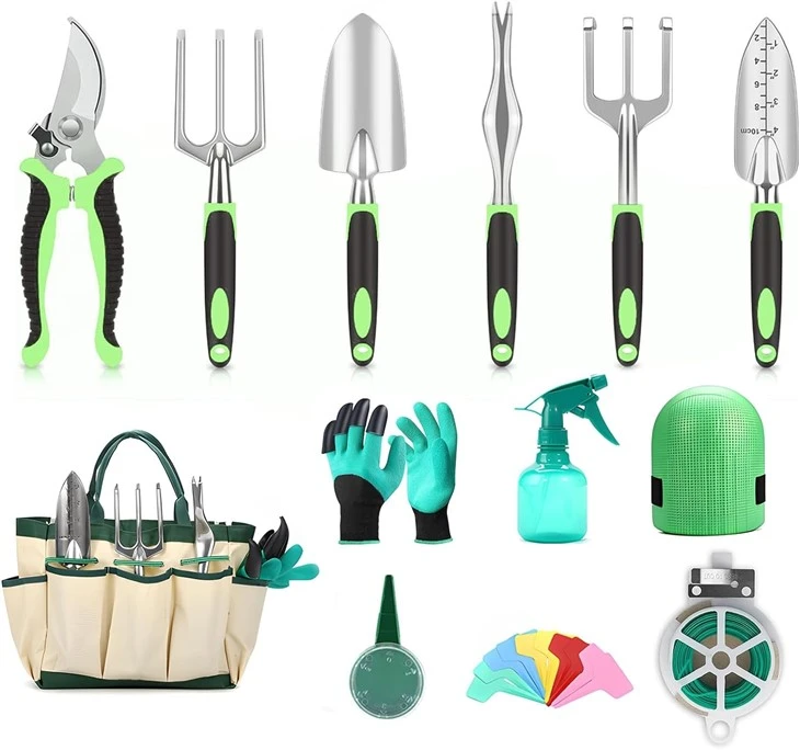 Hand Tools For Planting Gardening Kit
