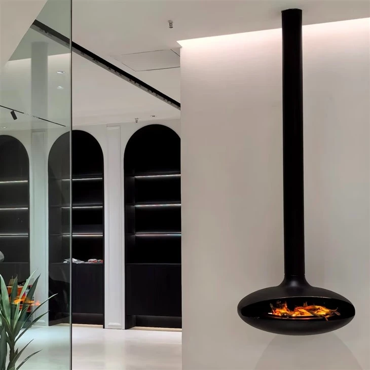 JBL Black Hanging Fireplace