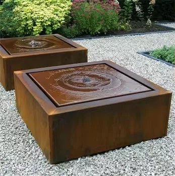 Metal Steel Water Feature