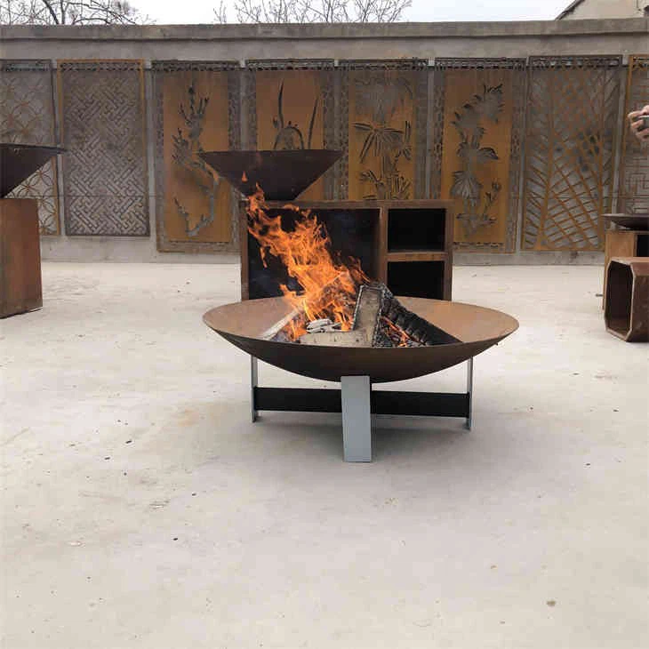 Patio Steel Fire Pit factory