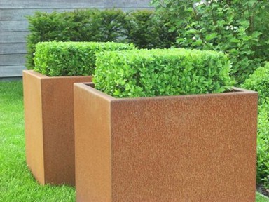 Кашпо Corten Steel