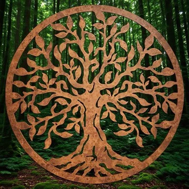 Corten Steel Tree Of Life