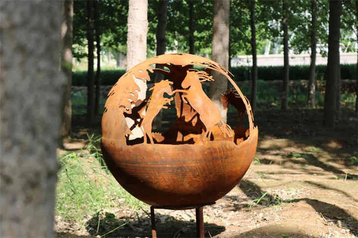 Wood Burning Sphere Fire Pits suppliers